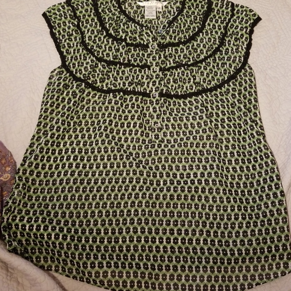 Sheer blouse
